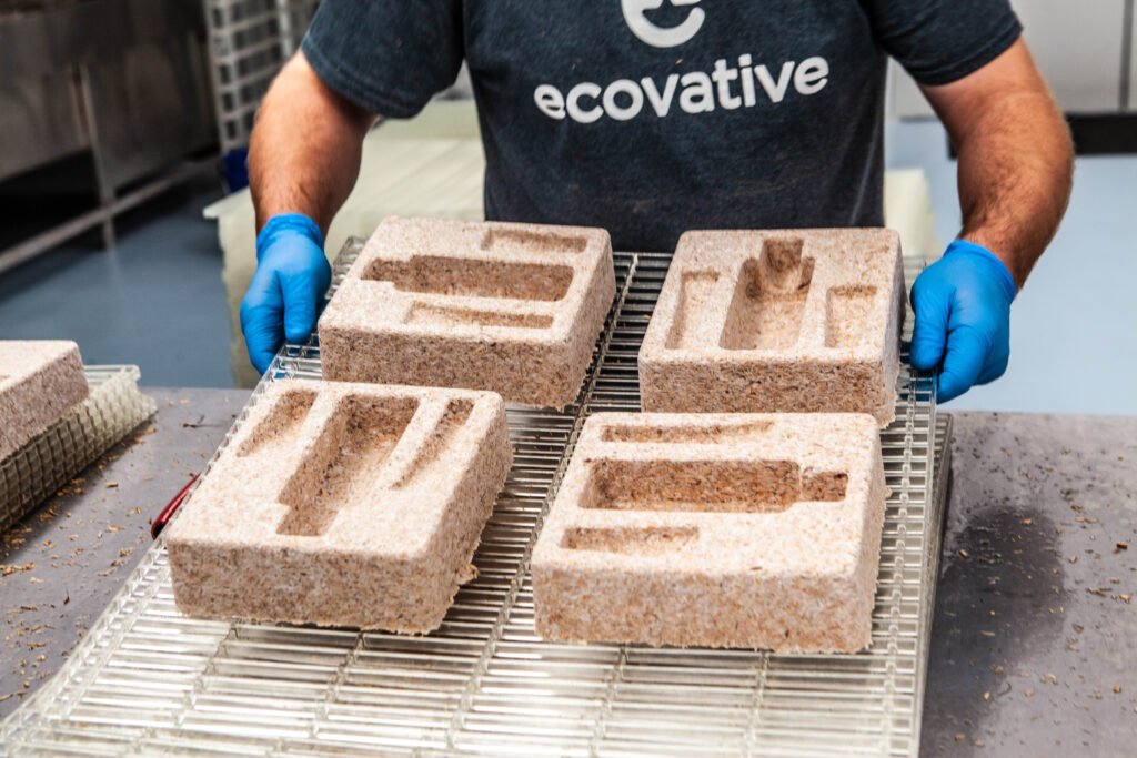 ecovative mycelium packaging