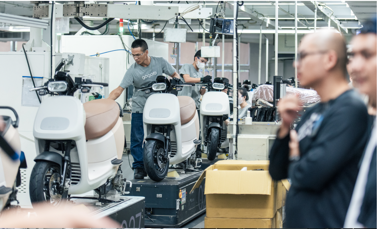 gogoro sustainable motorbike