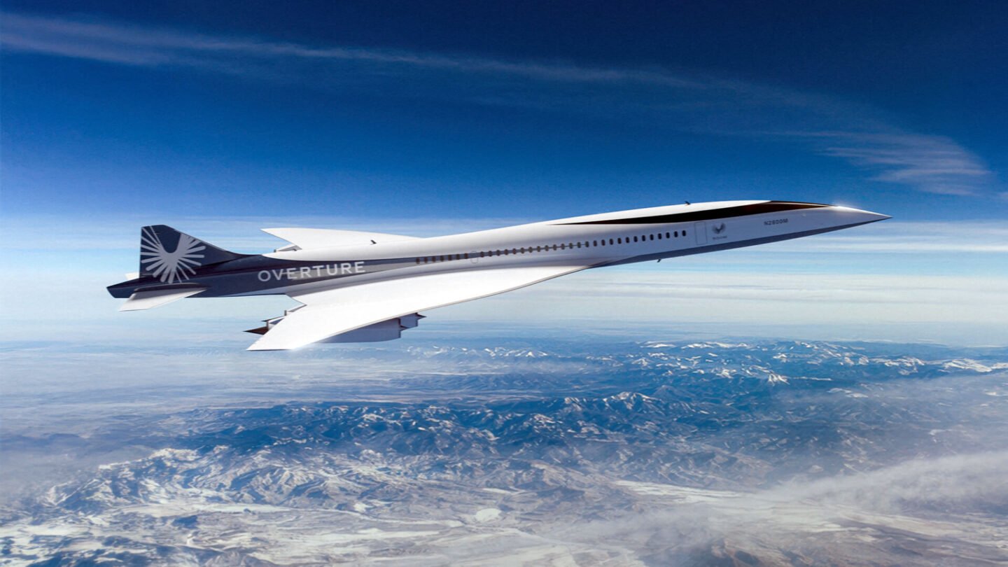 boom supersonic aircraft
